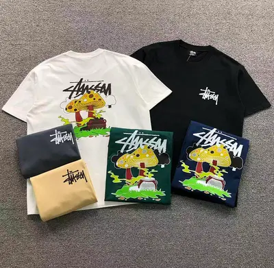 ￥78 STUSSY T-SHIRT 1109051802（im 170cm 60kg i wear size L in the phot）