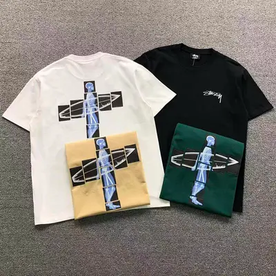 ￥78 STUSSY T-SHIRT 1109051602（im 170cm 60kg i wear size L in the phot）