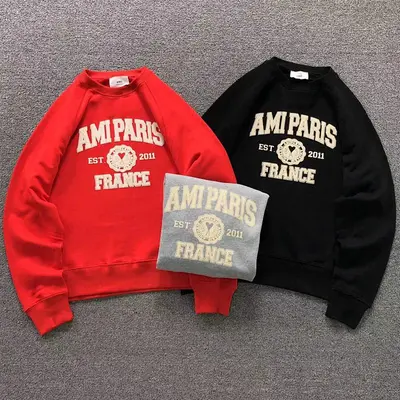 ￥108 AMI HOODIE 59064488（im 170cm 60kg i wear size M in the phot）