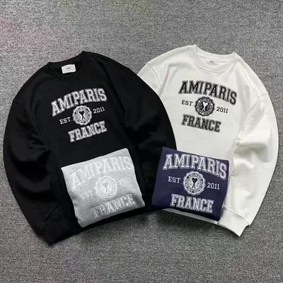 ￥108 AMI HOODIE 59060188（im 170cm 60kg i wear size M in the phot）