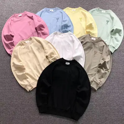 ¥118 AMI HOODIE 3109110521(im 170cm 60kg i wear size M in the phot)