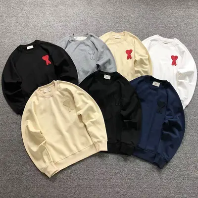 ¥118 AMI HOODIE 3109110421(im 170cm 60kg i wear size M in the phot)