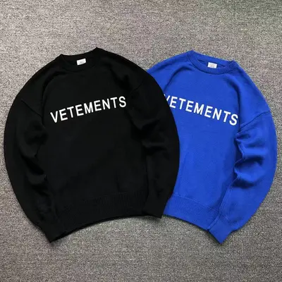 ￥158 VETEMENTS SWEATER 41091523145（im 170cm 60kg i wear size S in the phot）