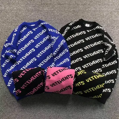 ¥158 VETEMENTS SWEATER 41091507145