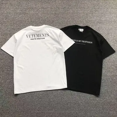 ¥88 VETEMENTS T-SHIRT 41091526145(im 170cm 60kg i wear size S in the phot)