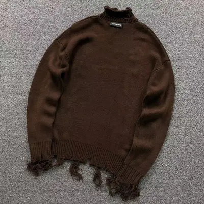 ¥168 VETEMENTS SWEATER 41091515145(im 170cm 60kg i wear size S in the phot)