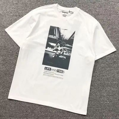 ¥108 NEIGHBORHOOD T-SHIRT 1109161302(im 170cm 60kg i wear size L in the phot)