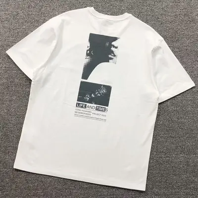 ¥108 NEIGHBORHOOD T-SHIRT 4109161602(im 170cm 60kg i wear size L in the phot)