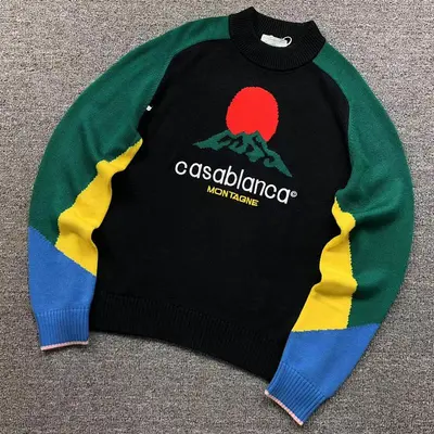 ¥258 CASABLANCA SWEATER 3109160721(im 170cm 60kg i wear size L in the phot)