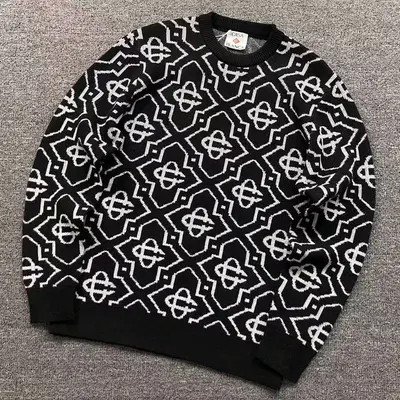 ¥258 CASABLANCA SWEATER 3109160821(im 170cm 60kg i wear size L in the phot)