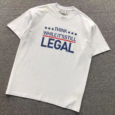 ￥88 VETEMENTS T-SHIRT 41091606145（im 170cm 60kg i wear size S in the phot）