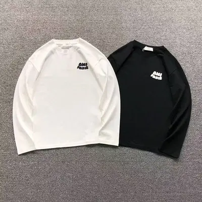 ￥138 AMI LONG SLEEVED 219170701（im 170cm 60kg i wear size M in the phot）