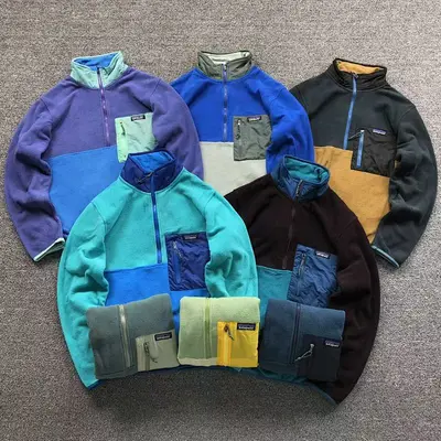 ￥158 PATAGONIA FLEECE JACKET 592005108（im 170cm 60kg i wear size S in the phot）