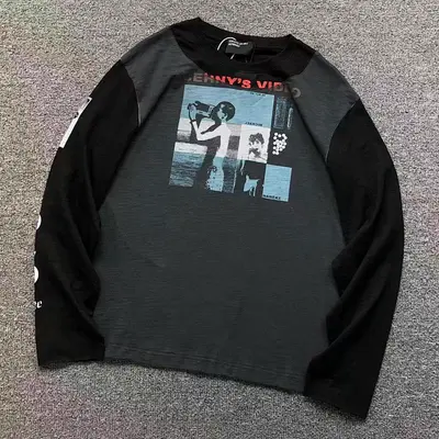 ￥118 ENFANTS RICHES DEPRIMES LONG SLEEVED 1109181299（im 170cm 60kg i wear size L in the phot）