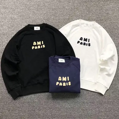￥108 AMI HOODIE 59190788（im 170cm 60kg i wear size M in the phot）