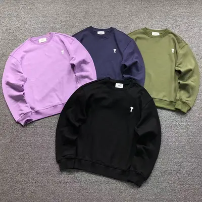 ￥98 AMI HOODIE 59190588（im 170cm 60kg i wear size M in the phot）