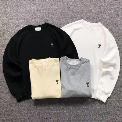 ￥108 AMI HOODIE 59190488（im 170cm 60kg i wear size M in the phot）