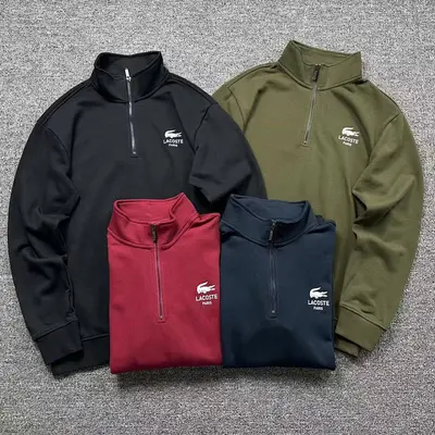 ￥128 LACOSTE HOODIE 1109190830（im 170cm 60kg i wear size L in the phot）
