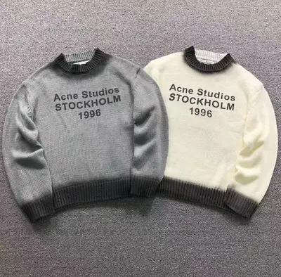 ¥158 ACNE STUDIOS SWEATER 4109190298(im 170cm 60kg i wear size M in the phot)