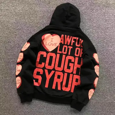 ¥238 COU⭐H SY⭐UP HOODIE 3109204272(im 170cm 60kg i wear size M in the phot)