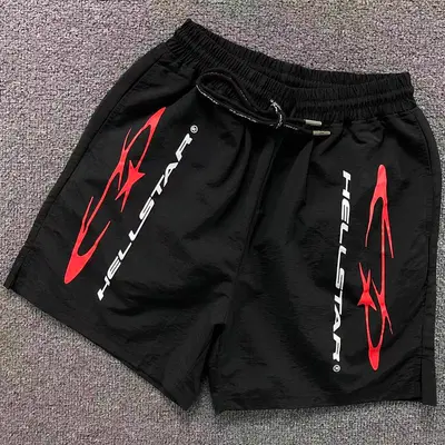 ¥188 HELLSTAR SHORTS 3109204172(im 170cm 60kg i wear size M in the phot)