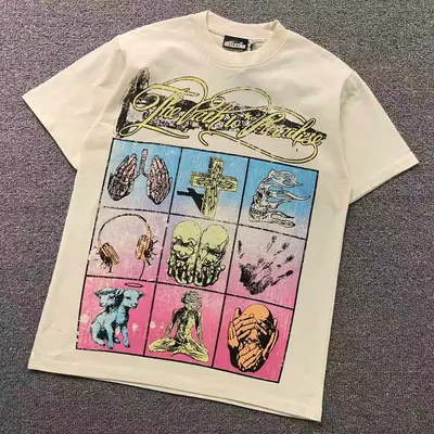 ￥118 HELLSTAR T-SHIRT 3109203172（im 170cm 60kg i wear size M in the phot）