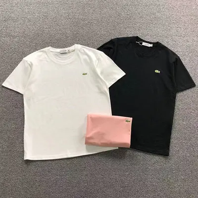 ￥85 LACOSTE T-SHIRT 219223201 （im 170cm 60kg i wear size M in the phot）