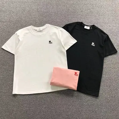 ￥85 AMI T-SHIRT 219223001（im 170cm 60kg i wear size M in the phot）