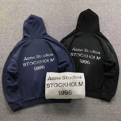 ￥195 ACNE STUDIOS HOODIE 4109250277（im 170cm 60kg i wear size M in the phot）
