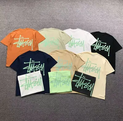 ¥78 STUSSY T-SHIRT 1109250402(im 170cm 60kg i wear size L in the phot)