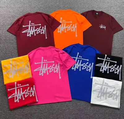¥78 STUSSY T-SHIRT 1109250302(im 170cm 60kg i wear size 2XL in the phot)