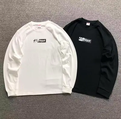 ¥95 S⭐⭐R⭐⭐E LONG SLEEVED 592830123(im 170cm 60kg i wear size L in the phot)