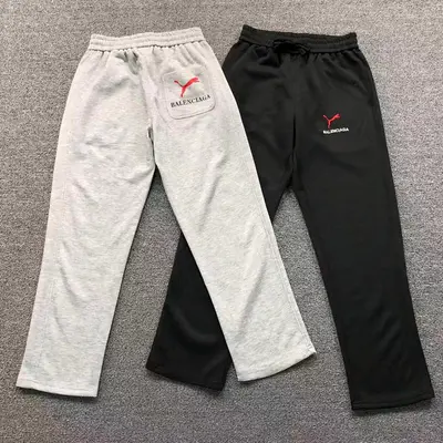 ￥185 B⭐L⭐⭐⭐IA⭐A PUMA TROUSERS 31010042117（im 170cm 60kg i wear size L in the phot）