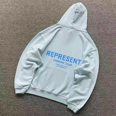 ¥128 REPRESENT HOODIE 510030991(im 170cm 60kg i wear size S in the phot)