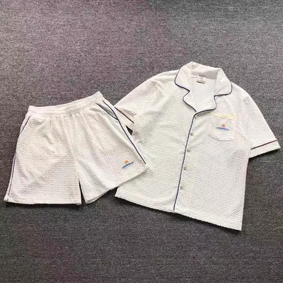 ¥468 CASABLANCA SHIRT SHORTS 5100413127(im 170cm 60kg i wear size M in the phot)