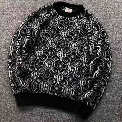 ¥185 CASABLANCA SWEATER 5100403127(im 170cm 60kg i wear size M in the phot)
