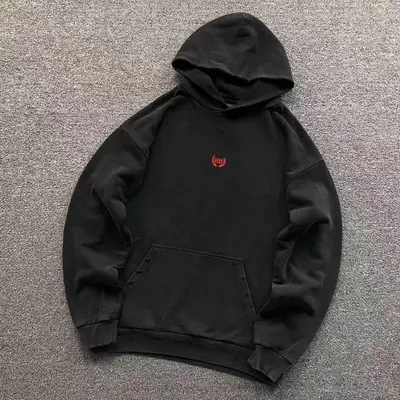 ¥258 B⭐L⭐⭐⭐IA⭐A HOODIE 31010043421(im 170cm 60kg i wear size M in the phot)