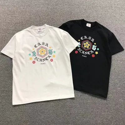 ¥85 CASABLANCA T-SHIRT 1110050632(im 170cm 60kg i wear size M in the phot)