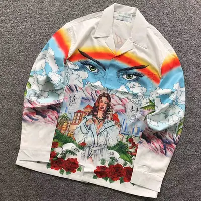 ￥118 CASABLANCA SHIRT 1110075239（im 170cm 60kg i wear size L in the phot）