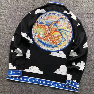 ￥118 CASABLANCA SHIRT 1110075139（im 170cm 60kg i wear size L in the phot）