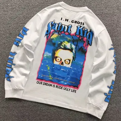 ￥135 SAINT MICHAEL LONG SLEEVED 3110082417（im 170cm 60kg i wear size S in the phot）