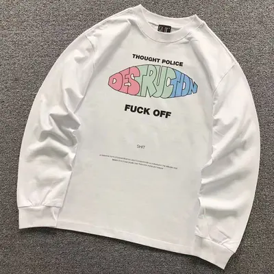 ¥128 SAINT MICHAEL LONG SLEEVED 3110080617(im 170cm 60kg i wear size S in the phot)