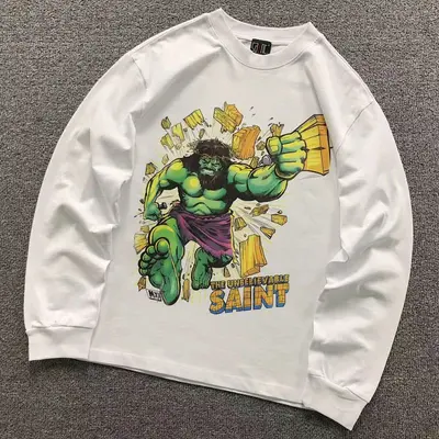 ¥128 SAINT MICHAEL LONG SLEEVED 3110080917(im 170cm 60kg i wear size S in the phot)