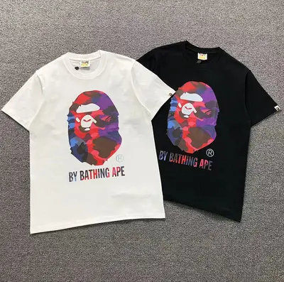 ￥85 BAPE T-SHIRT 4110110298（im 170cm 60kg i wear size M in the phot）