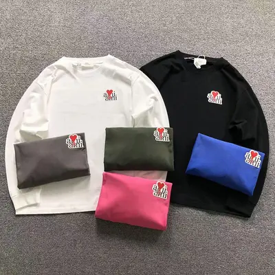 ￥178 AMI LONG SLEEVED 3110151605（im 170cm 60kg i wear size M in the phot）