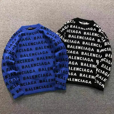 ￥138 B⭐L⭐⭐⭐IA⭐A SWEATER 41101325146（im 170cm 60kg i wear size M in the phot）