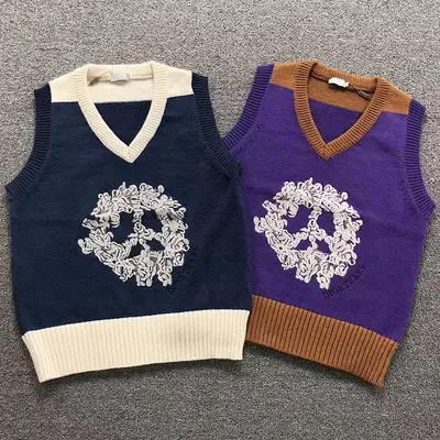¥135 D⭐O⭐ VEST SWEATER 41101302146