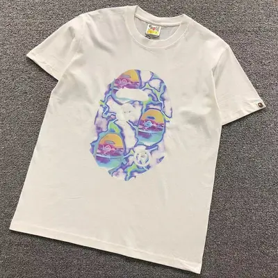 ¥95 BAPE T-SHIRT 3110150417(im 170cm 60kg i wear size S in the phot)