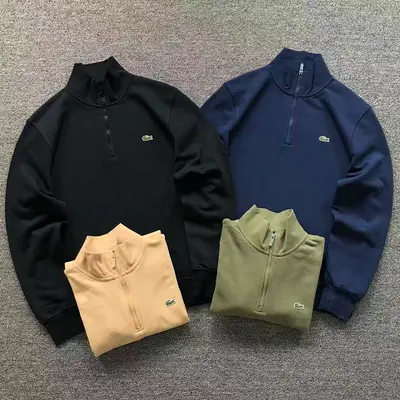 ￥158 LACOSTE HOODIE 1110160108（im 170cm 60kg i wear size S in the phot）