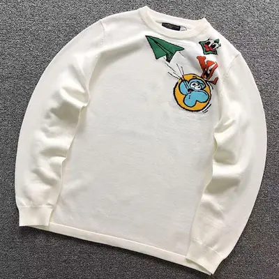 ￥165 L⭐ SWEATER 1110160860（im 170cm 60kg i wear size S in the phot）